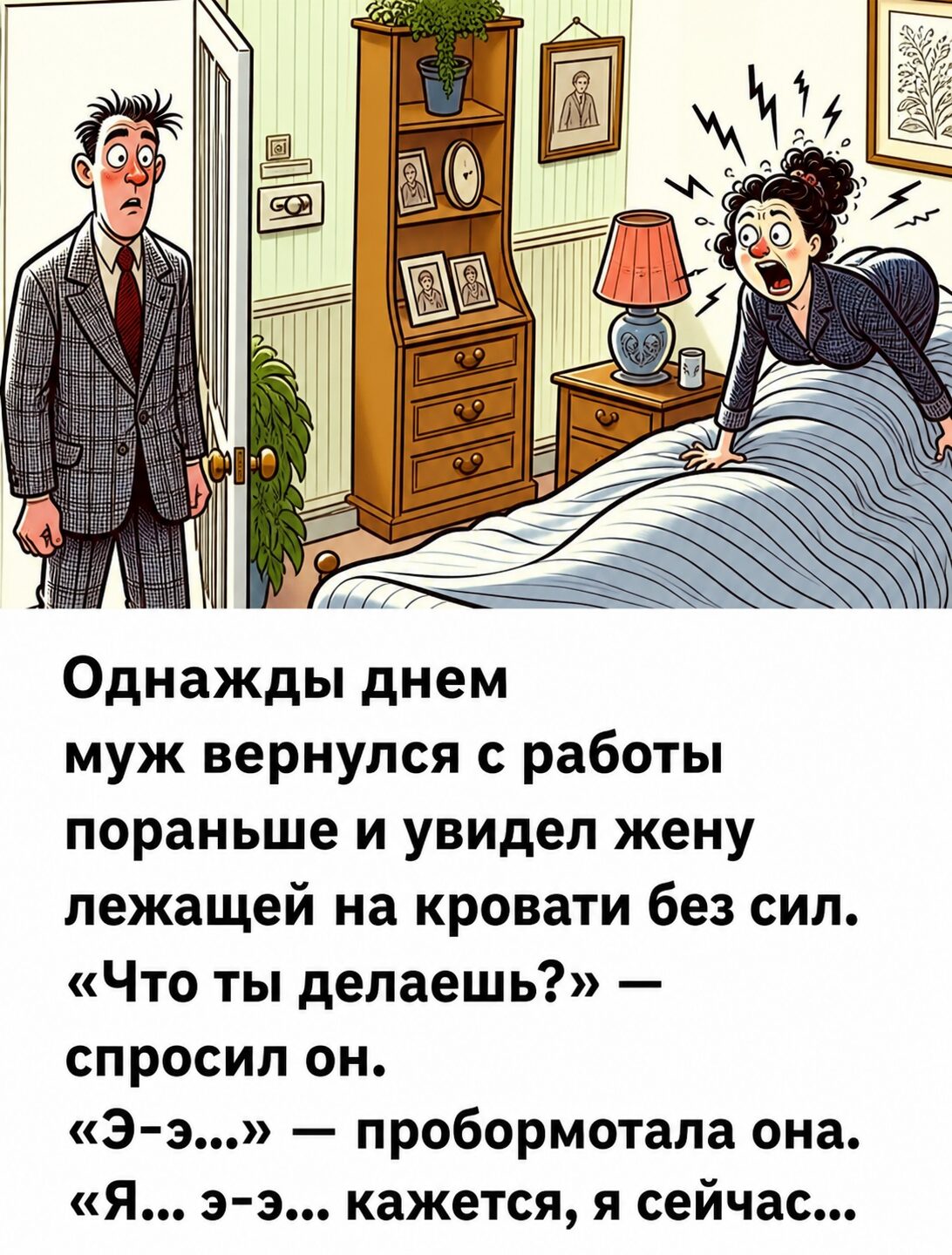 Муж вернулся домой раньше и услышал странное признание жены: чем закончилась эта история