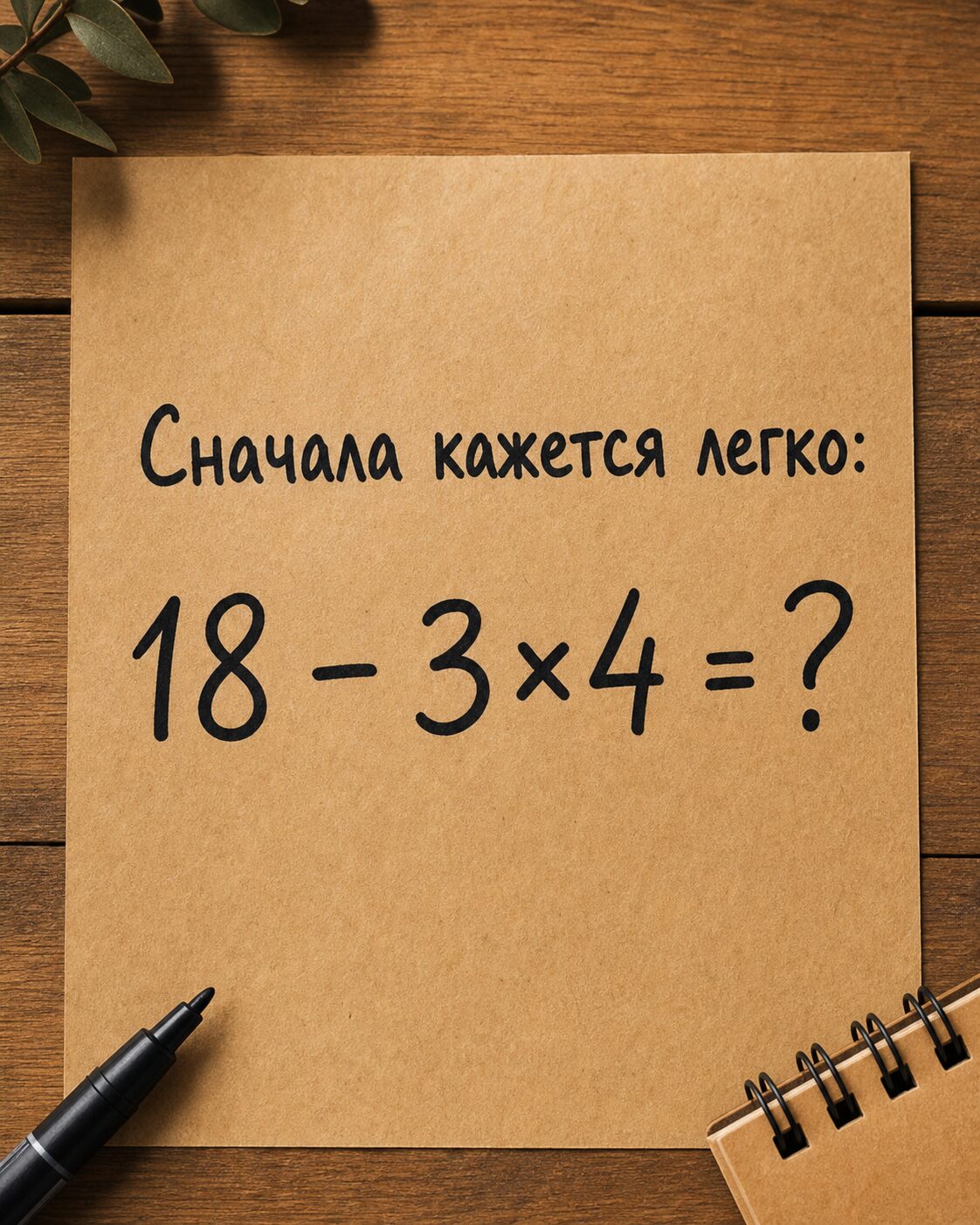 МАТЕМАТИЧЕСКИЙ ВОПРОС