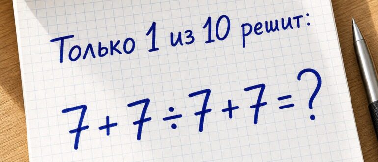 МАТЕМАТИЧЕСКИЙ ВОПРОС