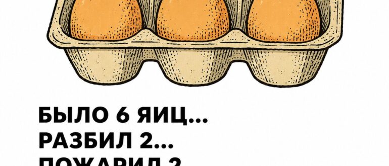 Сколько яиц осталось? Загадка, на которой легко ошибиться